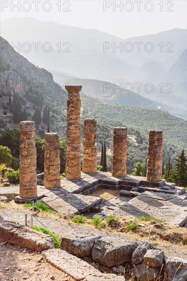Temple of Apollo In Delphi
