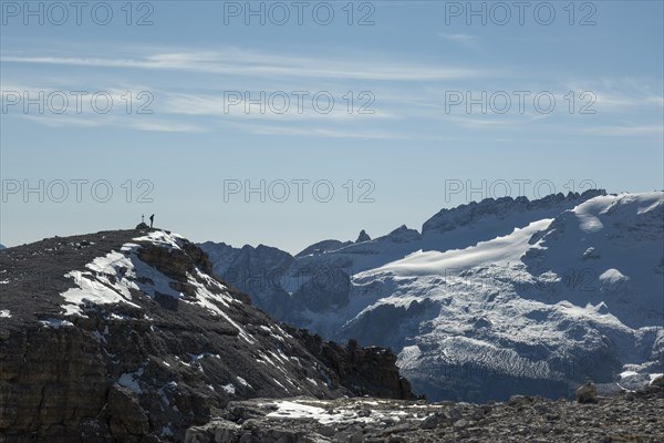 View from Sass Pordoi