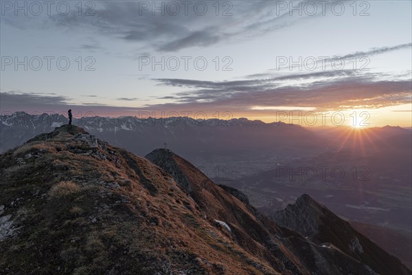 Sunrise on the Nockspitze