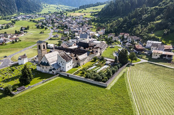 Aerial of the Benedictine Convent of St