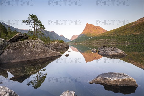 Innerdalsvatna Lake