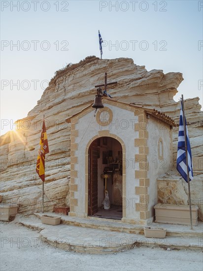 Small chapel in the port of Agios Sostis