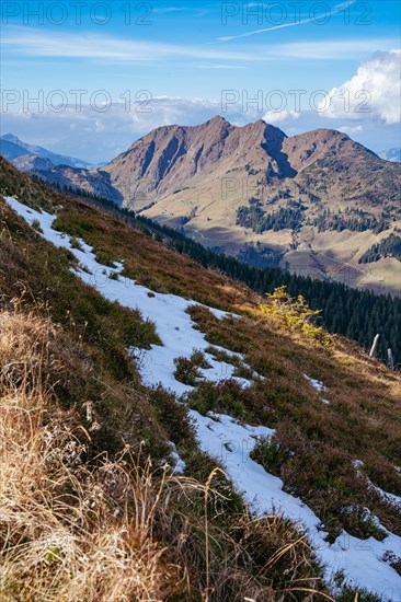 View of the Pruendelkopf peak
