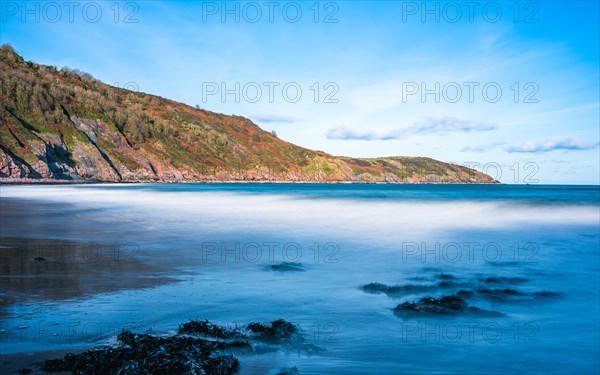 Man Sands in long exposure