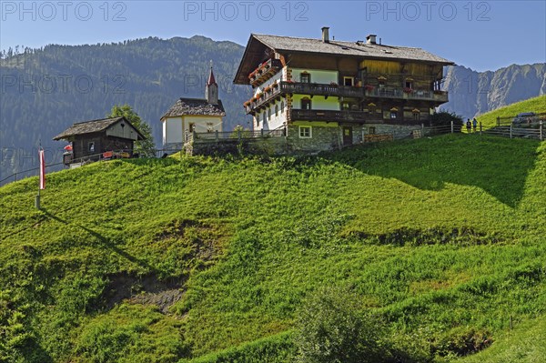 Farm in Lesachtal with small chapel