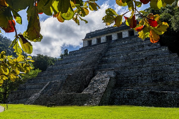 Unesco world heritage site the Maya ruins of Palenque