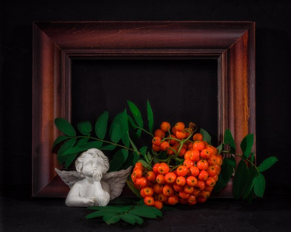 Still Life with Wooden Frame