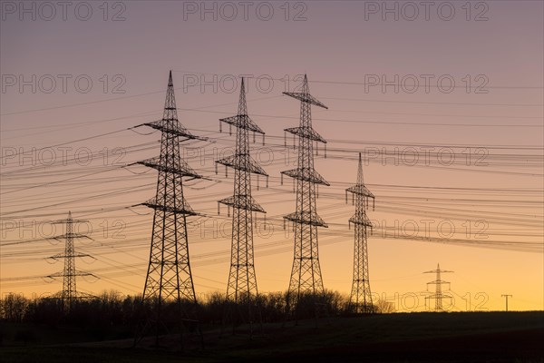 High-voltage pylons