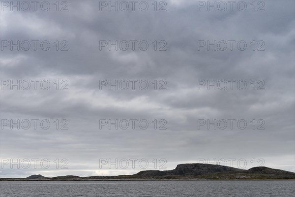 Landscape in the fjord