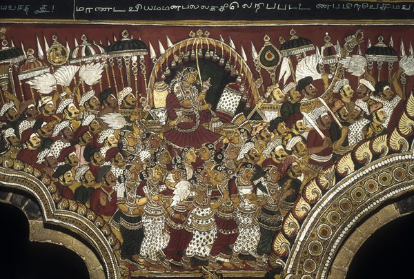 18th century Ramayana murals