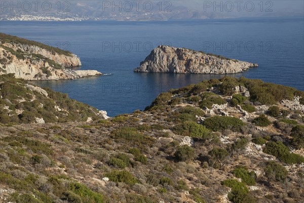 Rocky coastal landscape near Myrtos