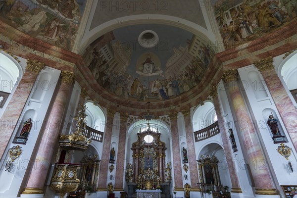 Chancel of the Dreifaltigkeitskirche Kappl