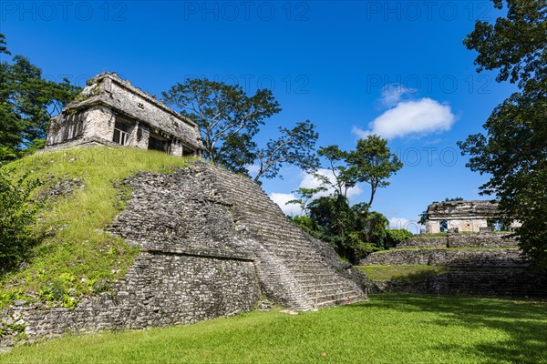 Unesco world heritage site the Maya ruins of Palenque