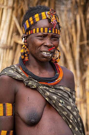 Traditional dressed woman