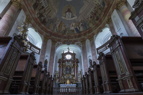 Chancel of the Dreifaltigkeitskirche Kappl