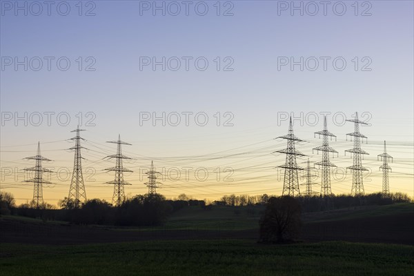 High-voltage pylons