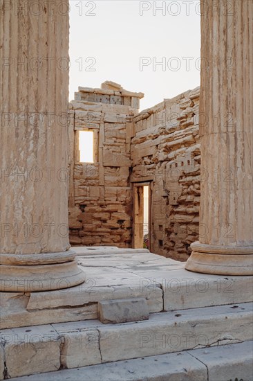 East facade of the Erechtheion