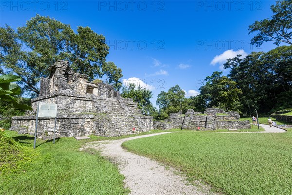 Unesco world heritage site the Maya ruins of Palenque