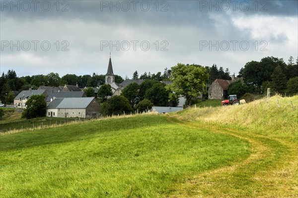 View on Montgreleix village