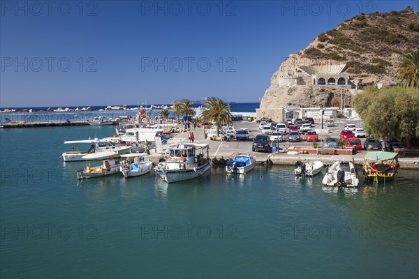 The seaside village of Agia Galini