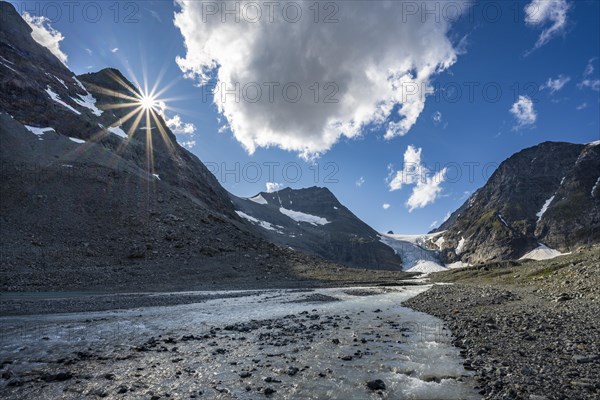 Steindalsbreen Glacier