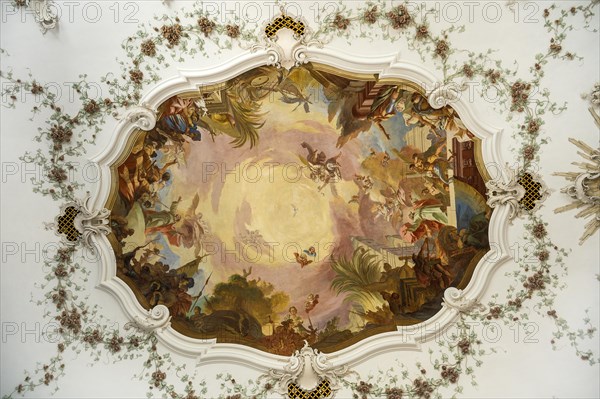 Ceiling fresco