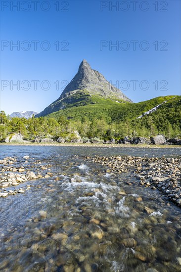 Innerdalstarnet Mountain in Innerdalen Valley