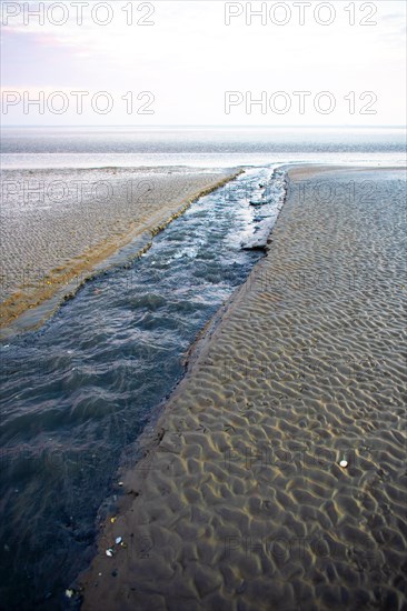 Sunrise in the Wadden Sea