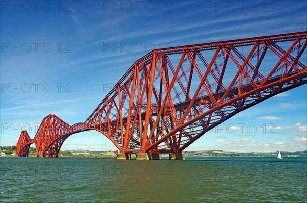 Railway bridge over the Forth of Firth