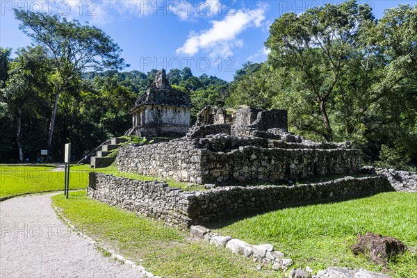 Unesco world heritage site the Maya ruins of Palenque