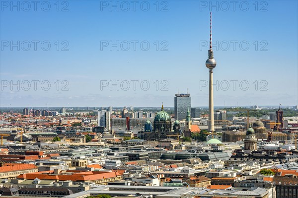 View from the high-rise building at Potsdamer Platz