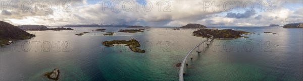 View over the road bridge