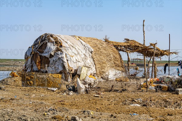 Reed house of Marsh Arabs