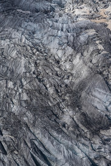 Close up of Little Matterhorn glacier