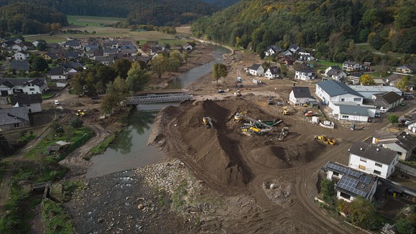 The village of Insul after the flood disaster on the Ahr