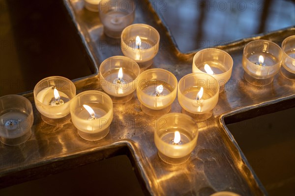 Candles in St. Peter's Cathedral