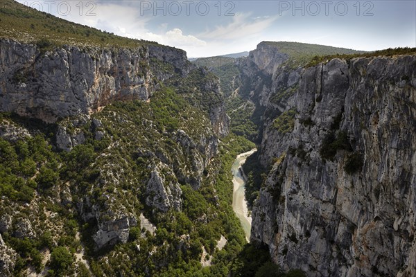 View of the Verdon Gorge