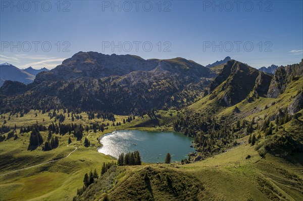 Seebergsee with Girehore and Roetihore