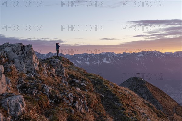 Sunrise on the Nockspitze