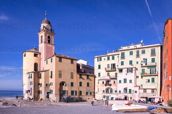 The church in Camogli