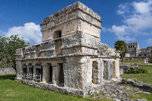 Pre-Columbian Mayan walled city Tulum