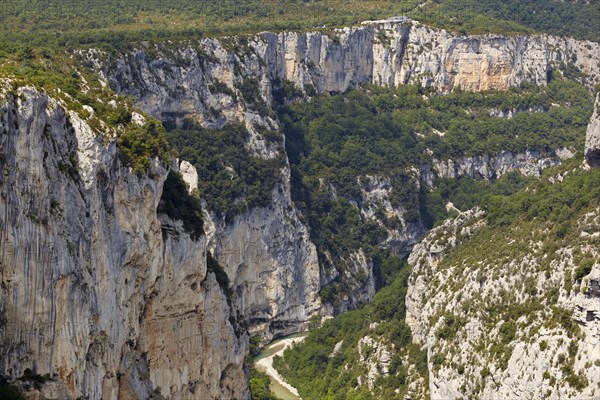 View of the Verdon Gorge