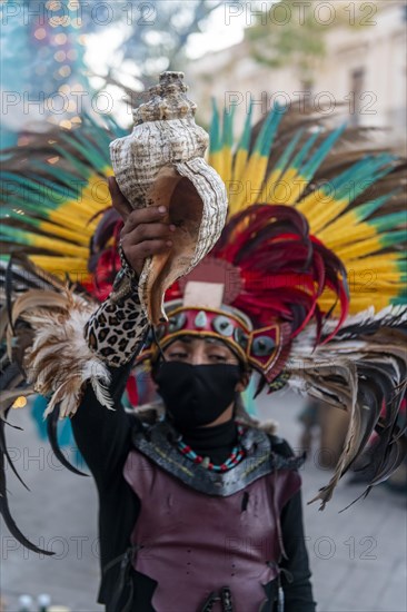 Tzotzil dancers performing for tourists