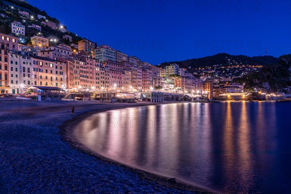 Camogli at sunset