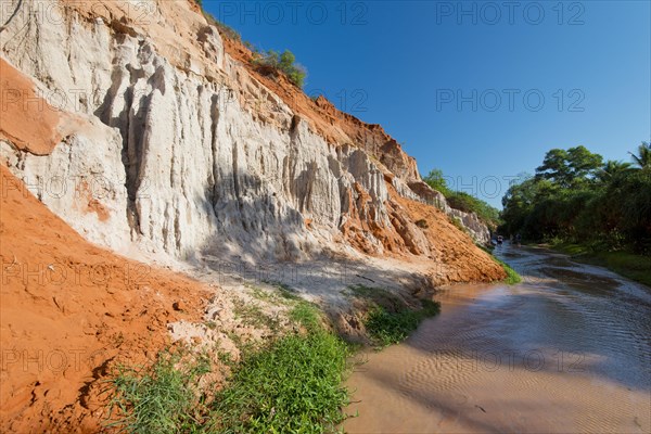 Red Canyon and Fairytale River near Mui Ne