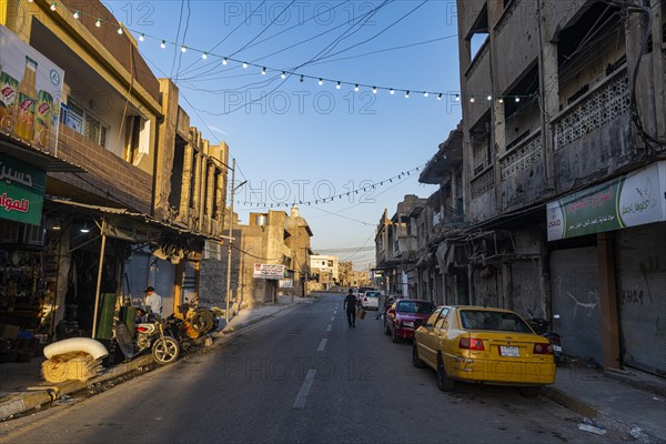 Destroyed houses from ISIS