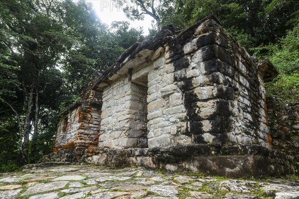 Ancient Maya archaeological site Bonampak