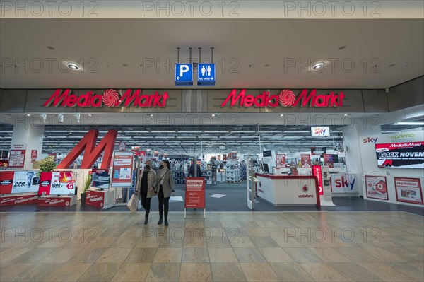 Media Markt in the Forum Allgaeu shopping centre built 2001-2003