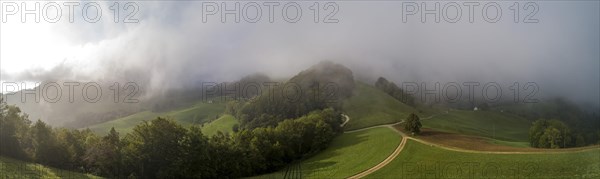 High fog over first Jura chain