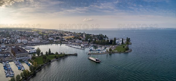 Evening atmosphere at the harbour